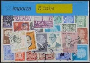 Importa Postzegelpakket - 25x Turkije / Turkey