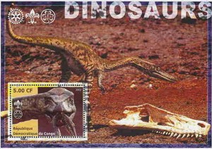 CINDERELLA: Dinosaurus / Dinosaurs - Congo - 2002