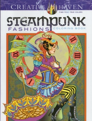 Marty Noble ~ Steampunk Mode kleurboek