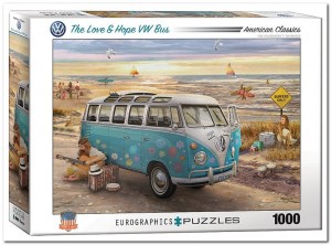 The Love & Hope VW Bus - EuroGraphics - 1000 Stukjes