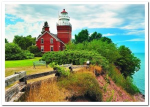 Big Bay Lighthouse, Michigan - EuroGraphics - 1000 Stukjes