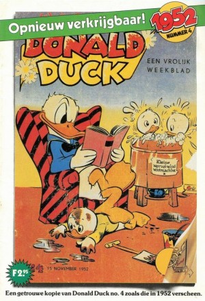 Donald Duck no. 4, 1952 - Herdruk