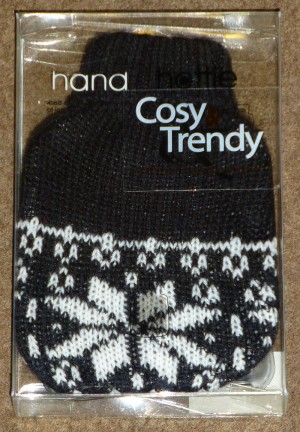 Hand Hottie Cozy Trendy - Winters design (Zwart)