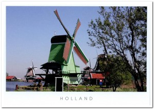 Ansichtkaart: De Gekroonde Poelenburg - Zaanse Schans