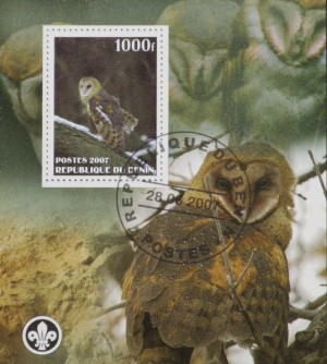 CINDERELLA: Uilen / Owls - Benin - 2007