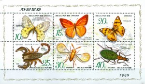 Insecten & Vlinders / Insects & Butterflies - DRP Korea - 1989