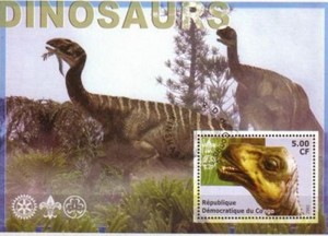 CINDERELLA: Dinosaurus / Dinosaurs (1) - Congo - 2002