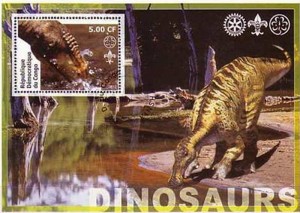 CINDERELLA: Dinosaurus / Dinosaurs (2) - Congo - 2002