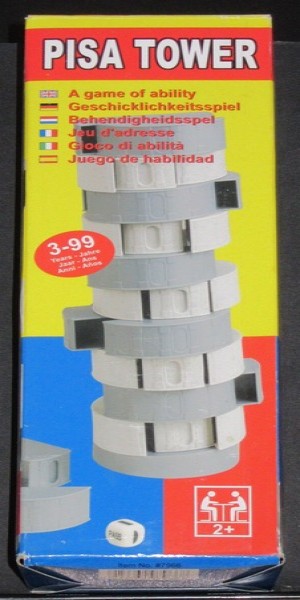 Pisa Tower - Behendigheidsspel (Jenga)