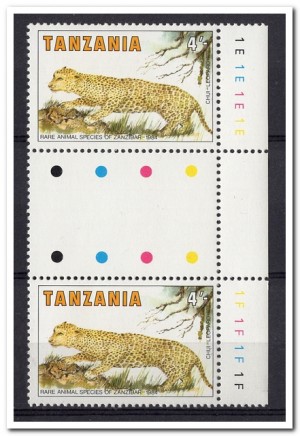 Inheemse dieren: Luipaard / Leopard - Tanzania - 1985