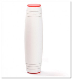 Fidget Mokuru Roller - Wit met rood