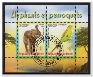 CINDERELLA: Olifant & Pappagaai - Benin - 2008 (a)