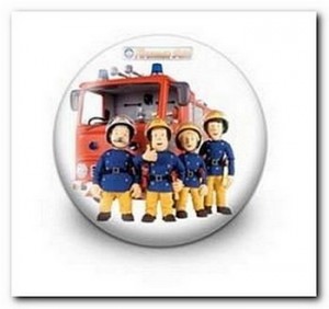 Brandweerman Sam - Button 1