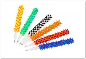 Pen met spikes