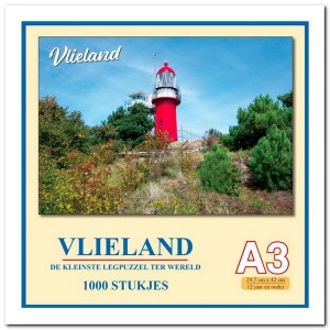 VOORVERKOOP: Vlieland, de kleinste legpuzzel ter wereld - 1000 Stukjes