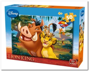 The Lion King - King - 50 Stukjes