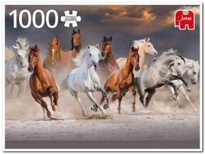 Paarden in de woestijn - Jumbo - 1000 Stukjes