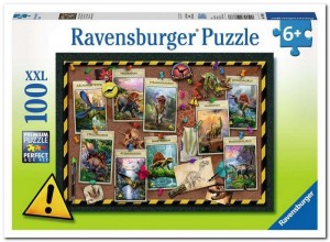 Dino Verzameling - Ravensburger - 100XXL Stukjes