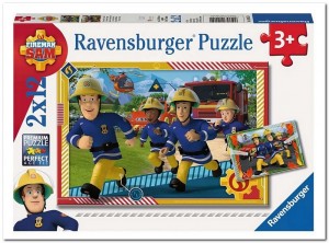 Sam en zijn Team - Ravensburger - 2 x 12 Stukjes