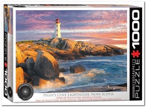 Peggy's Cove Lighthouse, Nova Scotia - EuroGraphics - 1000 Stukjes