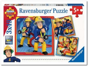 Onze held Sam - Ravensburger - 3 x 49 Stukjes