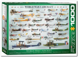 World War I Aircraft - EuroGraphics - 1000 Stukjes