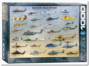 Military Helicopters - EuroGraphics - 1000 Stukjes