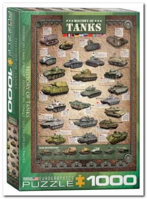 History of Tanks - EuroGraphics - 1000 Stukjes