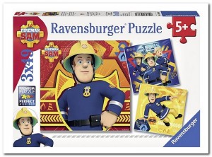 Bij Gevaar Sam Roepen - Ravensburger - 3 x 49 Stukje