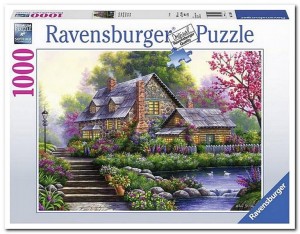Romantische Cottage - Ravensburger - 1000 Stukjes
