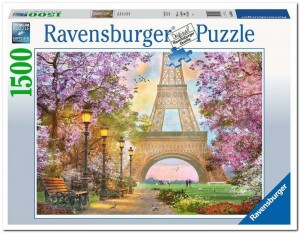 Verliefd in Parijs - Ravensburger - 1500 Stukjes