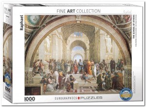 Raphael: School of Athens - EuroGraphics - 1000 Stukjes