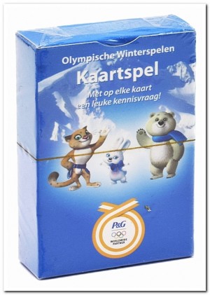 Olympische Winterspelen kaartspel