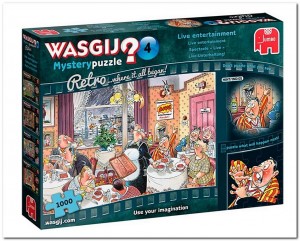 Wasgij Mystery 4 Retro: Live Entertainment! - Jumbo - 1000 Stukjes
