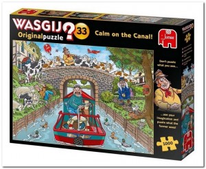 Wasgij Original 33: Kalm op Het Kanaal! - Jumbo - 1000 Stukjes