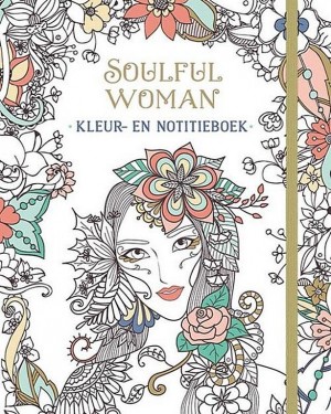 Soulful woman kleur- en notitieboek - Deltas