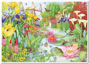 Flower Show: The Water Garden - Falcon/Jumbo - 1000 Stukjes