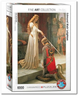 Edmund Blair Leighton: The Accolade - EuroGraphics - 1000 Stukjes