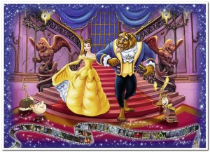 Disney: Belle en het Beest - Ravensburger - 1000 Stukjes