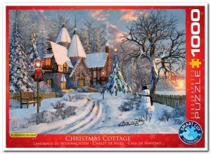 Christmas Cottage - EuroGraphics - 1000 Stukjes