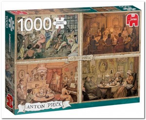 Anton Pieck: Living Room Entertainment - Jumbo - 1000 Stukjes