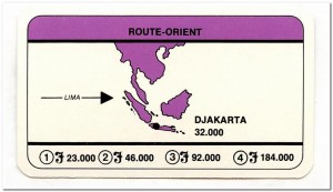 Jumbo Jet: Djakarta Vluchtschema