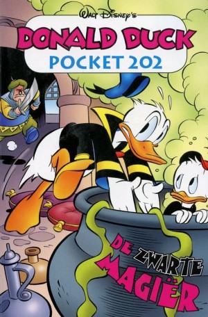 Donald Duck pocket 202: De Zwarte Magier