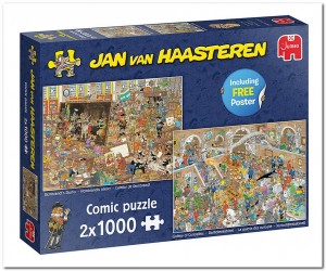 Een Dagje naar het Museum - Jumbo - 2 x 1000 Stukjes