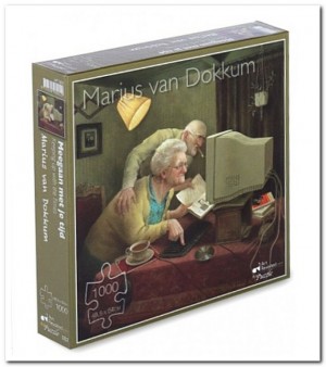 Marius van Dokkum: Meegaan met je Tijd - Art Revisited - 1000 Stukjes