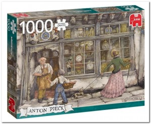Anton Pieck: De klokkenwinkel - Jumbo - 1000 Stukjes