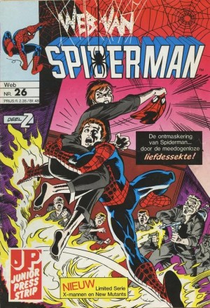 Web van Spiderman Nr. 26: De liefdessekte deel 2: Wonderen