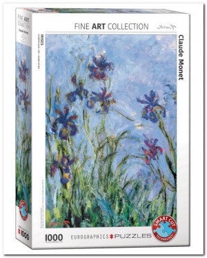 Claude Monet: Irises (Detail) - Eurographics - 1000 Stukjes