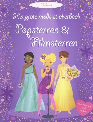 Grote Mode Stickerboek: Pop- & Filmsterren