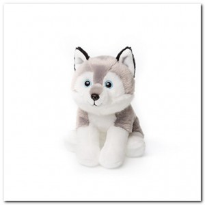 Anna Club Plush Zittende Husky - 15 cm